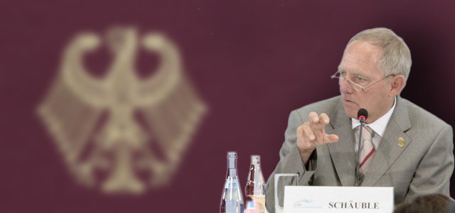Bundesinnenminister Wolfgang Schäuble